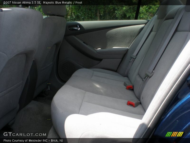 Majestic Blue Metallic / Frost 2007 Nissan Altima 3.5 SE