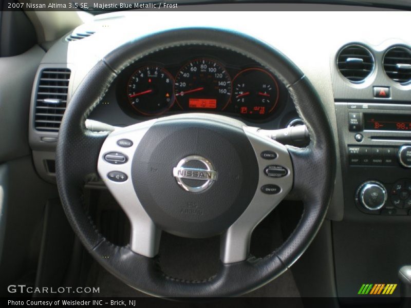 Majestic Blue Metallic / Frost 2007 Nissan Altima 3.5 SE