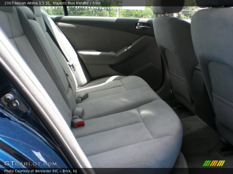 Majestic Blue Metallic / Frost 2007 Nissan Altima 3.5 SE