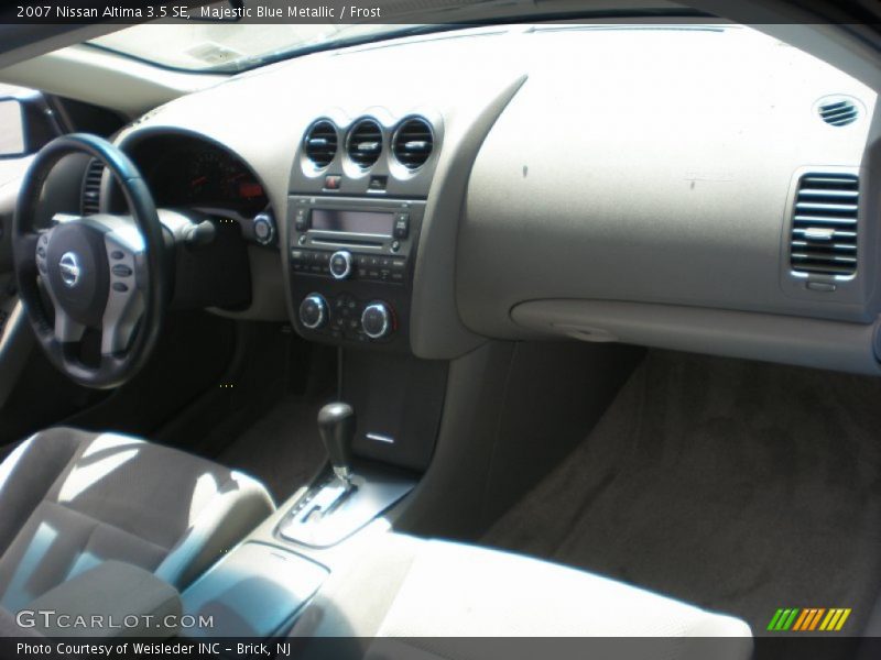 Majestic Blue Metallic / Frost 2007 Nissan Altima 3.5 SE