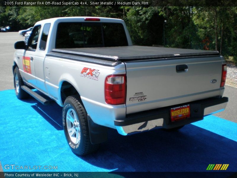 Silver Metallic / Medium Dark Flint 2005 Ford Ranger FX4 Off-Road SuperCab 4x4