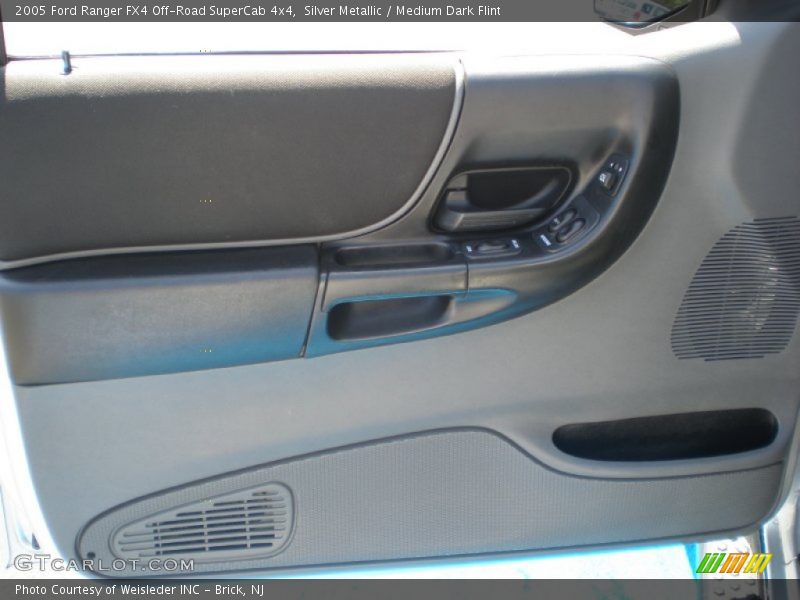 Silver Metallic / Medium Dark Flint 2005 Ford Ranger FX4 Off-Road SuperCab 4x4