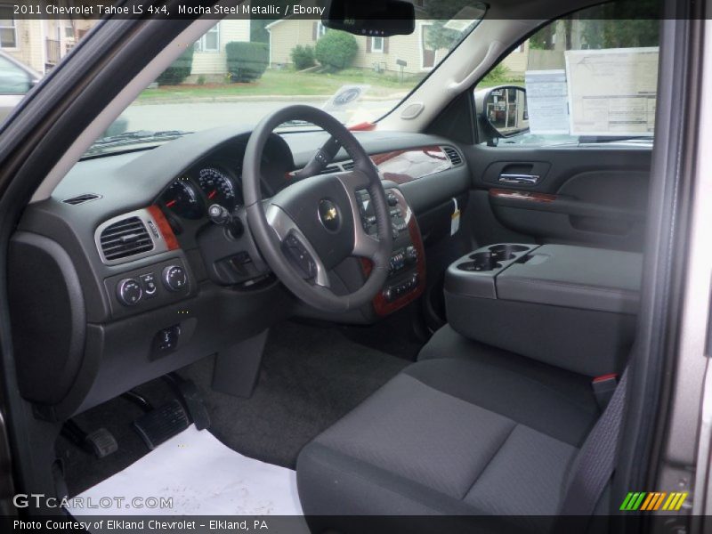 Mocha Steel Metallic / Ebony 2011 Chevrolet Tahoe LS 4x4