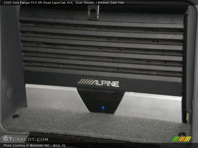 Silver Metallic / Medium Dark Flint 2005 Ford Ranger FX4 Off-Road SuperCab 4x4
