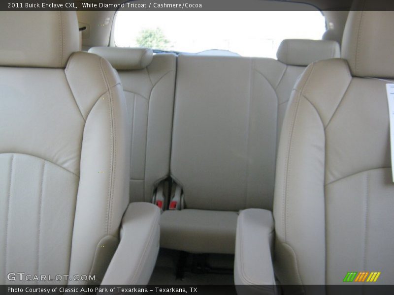 White Diamond Tricoat / Cashmere/Cocoa 2011 Buick Enclave CXL