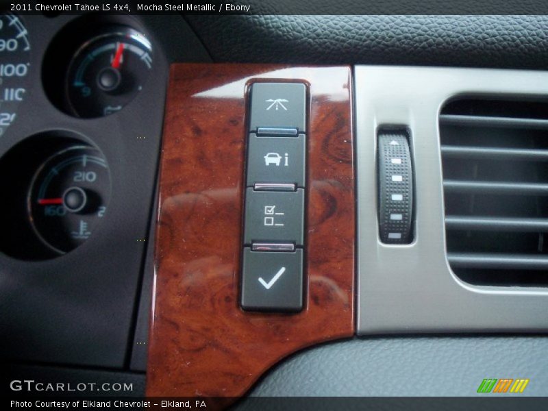 Mocha Steel Metallic / Ebony 2011 Chevrolet Tahoe LS 4x4
