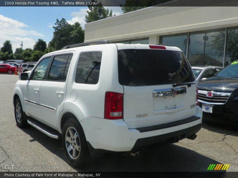 Taffeta White / Gray 2009 Honda Pilot Touring 4WD