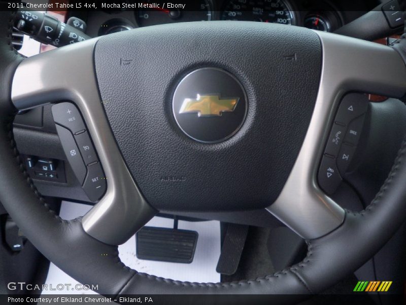 Mocha Steel Metallic / Ebony 2011 Chevrolet Tahoe LS 4x4