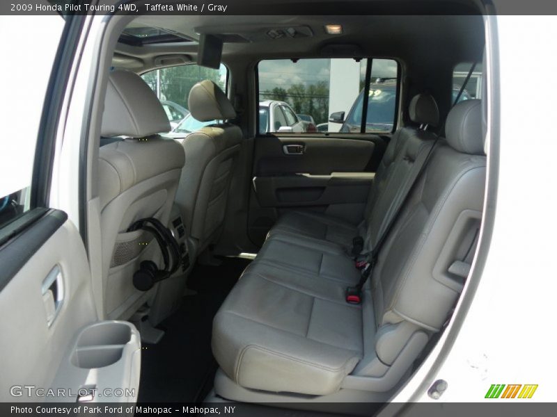 Taffeta White / Gray 2009 Honda Pilot Touring 4WD