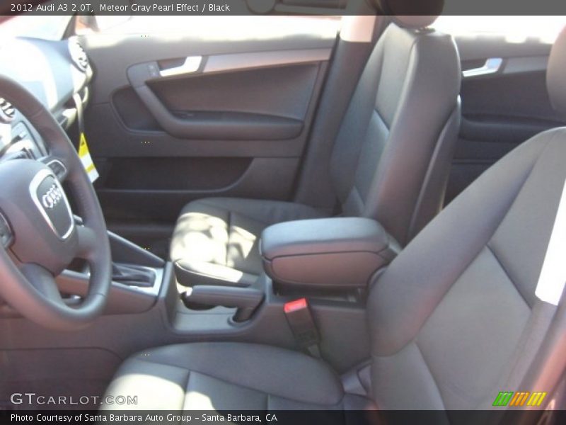 Meteor Gray Pearl Effect / Black 2012 Audi A3 2.0T