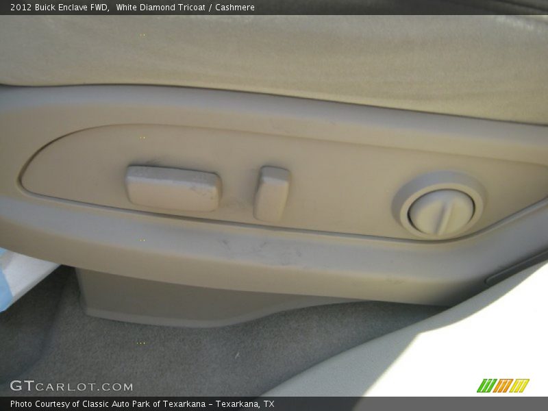 White Diamond Tricoat / Cashmere 2012 Buick Enclave FWD