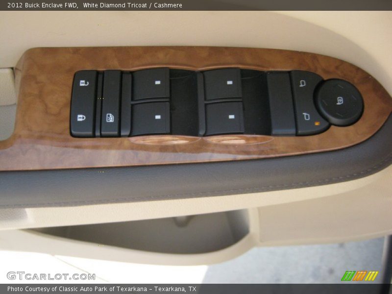 White Diamond Tricoat / Cashmere 2012 Buick Enclave FWD
