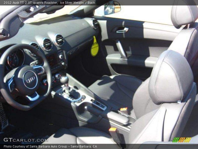 Ice Silver Metallic / Black 2012 Audi TT 2.0T quattro Roadster