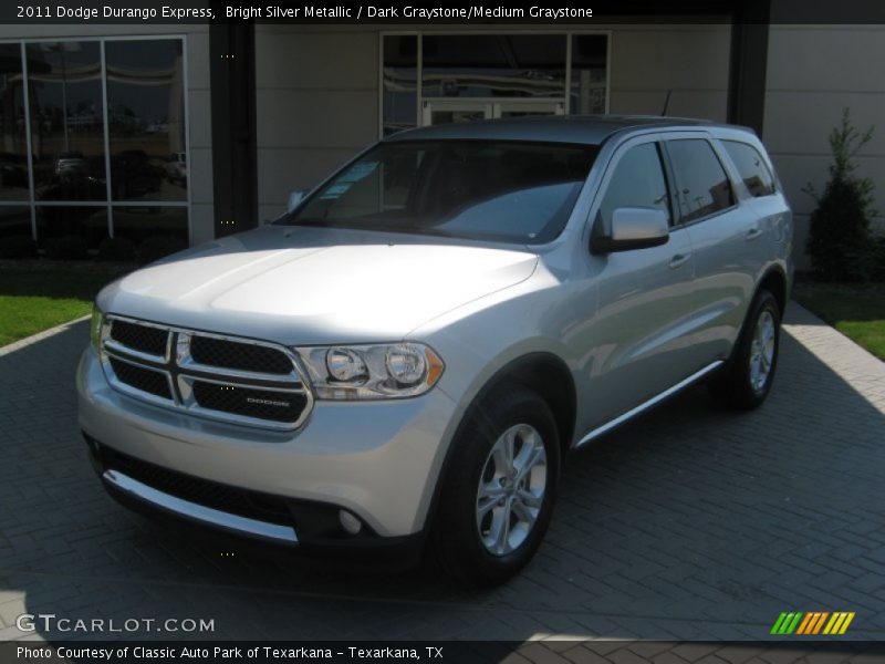 Bright Silver Metallic / Dark Graystone/Medium Graystone 2011 Dodge Durango Express