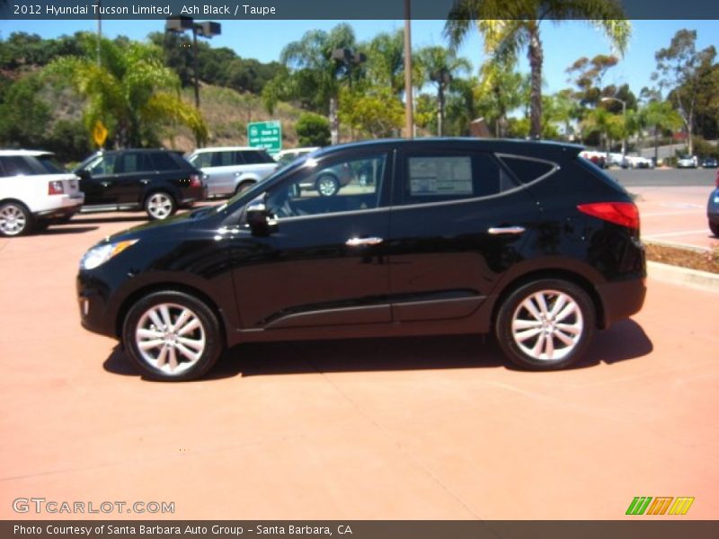 Ash Black / Taupe 2012 Hyundai Tucson Limited