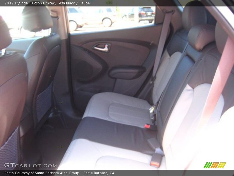 Ash Black / Taupe 2012 Hyundai Tucson Limited