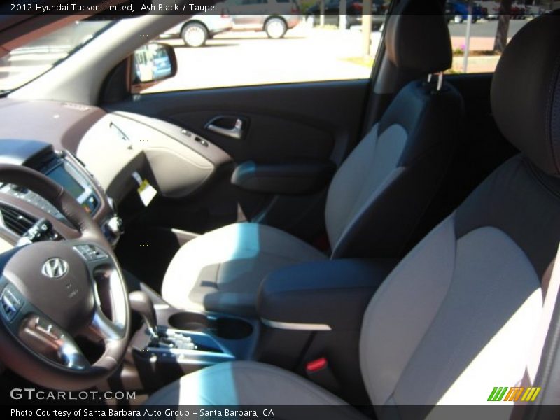 Ash Black / Taupe 2012 Hyundai Tucson Limited