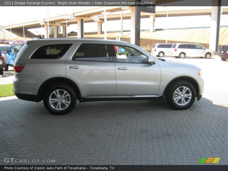 Bright Silver Metallic / Dark Graystone/Medium Graystone 2011 Dodge Durango Express