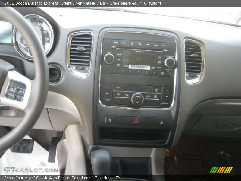 Bright Silver Metallic / Dark Graystone/Medium Graystone 2011 Dodge Durango Express