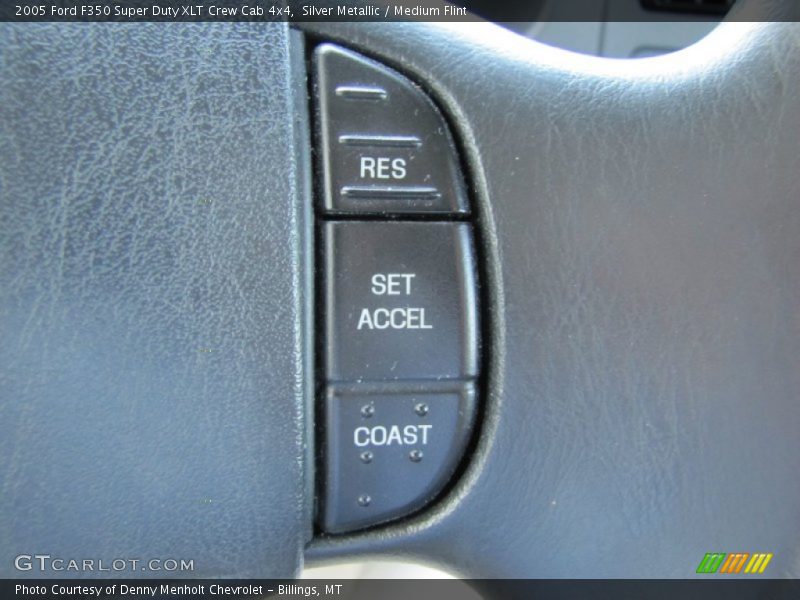 Silver Metallic / Medium Flint 2005 Ford F350 Super Duty XLT Crew Cab 4x4