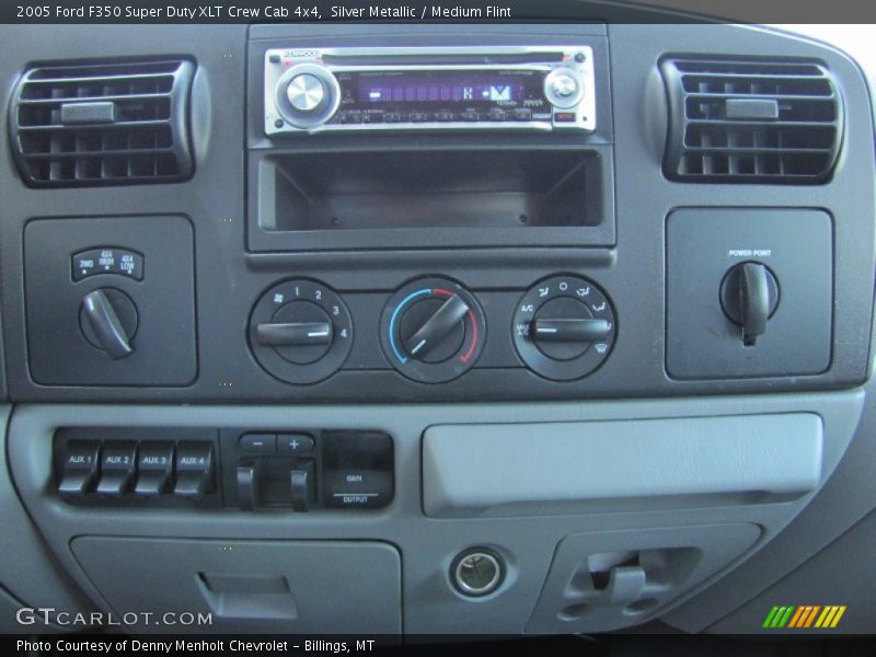Silver Metallic / Medium Flint 2005 Ford F350 Super Duty XLT Crew Cab 4x4