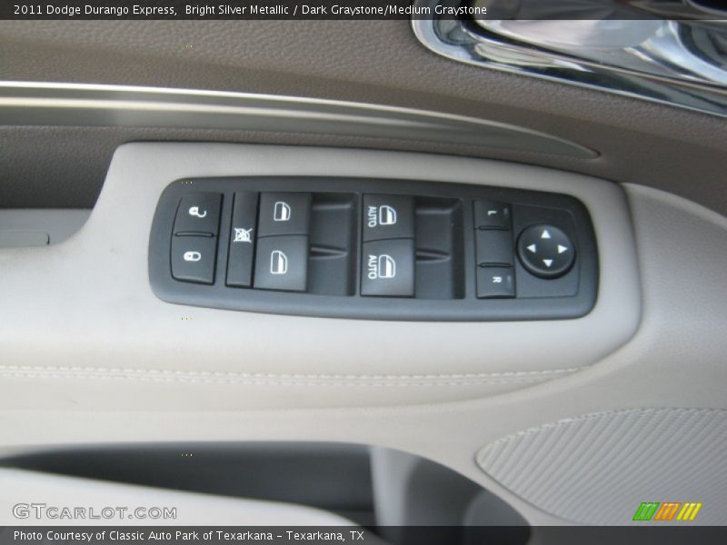 Bright Silver Metallic / Dark Graystone/Medium Graystone 2011 Dodge Durango Express