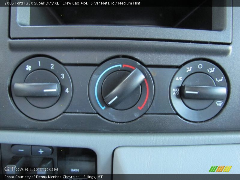 Silver Metallic / Medium Flint 2005 Ford F350 Super Duty XLT Crew Cab 4x4