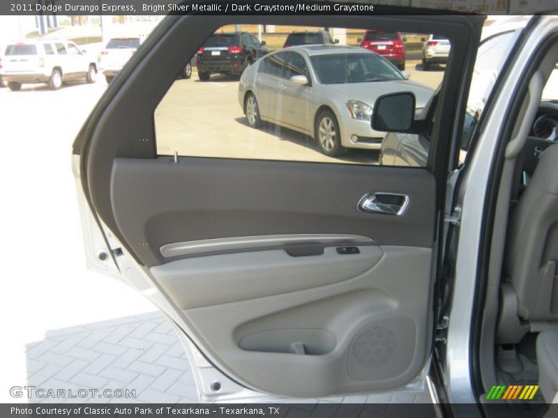 Bright Silver Metallic / Dark Graystone/Medium Graystone 2011 Dodge Durango Express