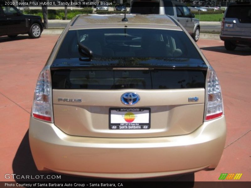 Sandy Beach Metallic / Bisque 2010 Toyota Prius Hybrid II