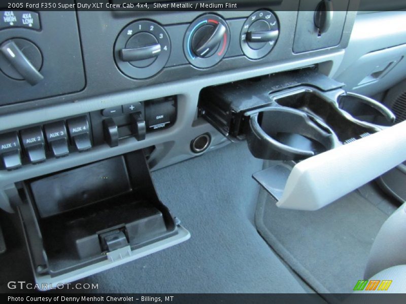 Silver Metallic / Medium Flint 2005 Ford F350 Super Duty XLT Crew Cab 4x4