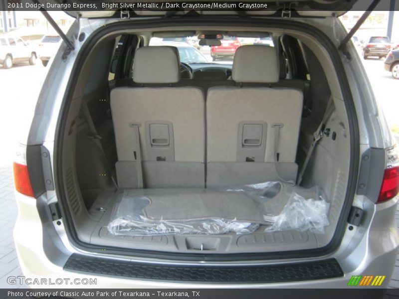 Bright Silver Metallic / Dark Graystone/Medium Graystone 2011 Dodge Durango Express