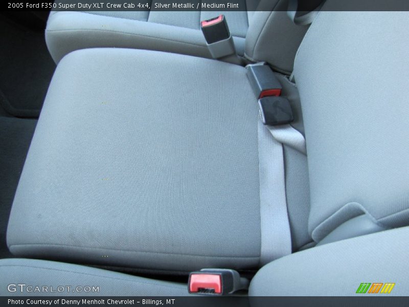 Silver Metallic / Medium Flint 2005 Ford F350 Super Duty XLT Crew Cab 4x4