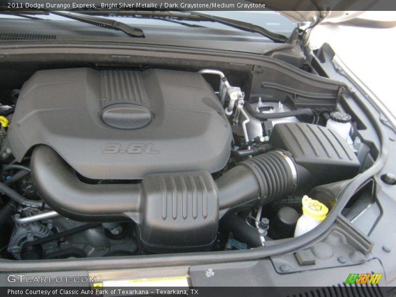 Bright Silver Metallic / Dark Graystone/Medium Graystone 2011 Dodge Durango Express