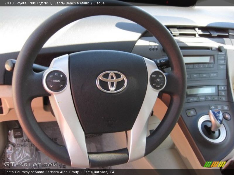 Sandy Beach Metallic / Bisque 2010 Toyota Prius Hybrid II