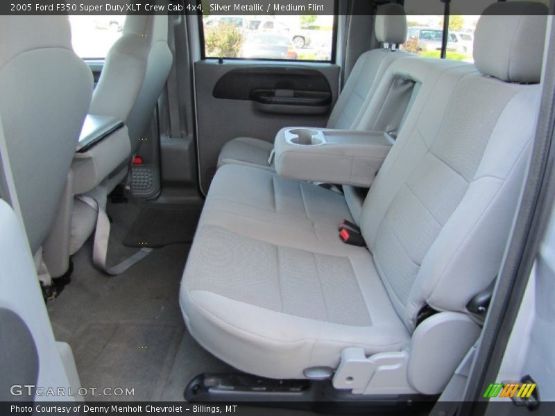 Silver Metallic / Medium Flint 2005 Ford F350 Super Duty XLT Crew Cab 4x4