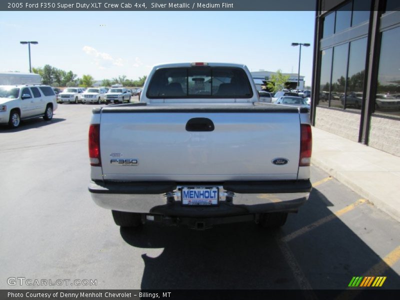 Silver Metallic / Medium Flint 2005 Ford F350 Super Duty XLT Crew Cab 4x4