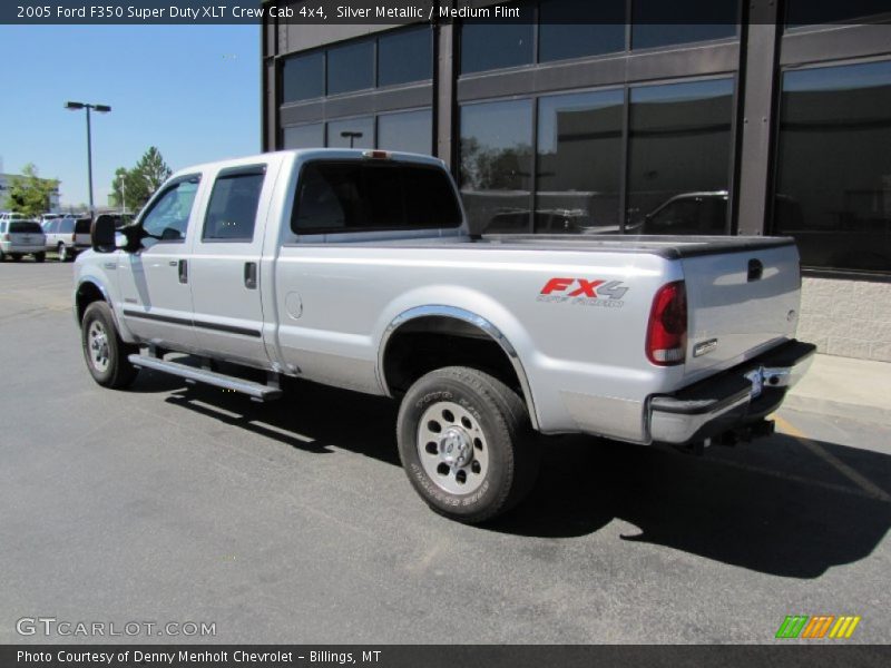 Silver Metallic / Medium Flint 2005 Ford F350 Super Duty XLT Crew Cab 4x4