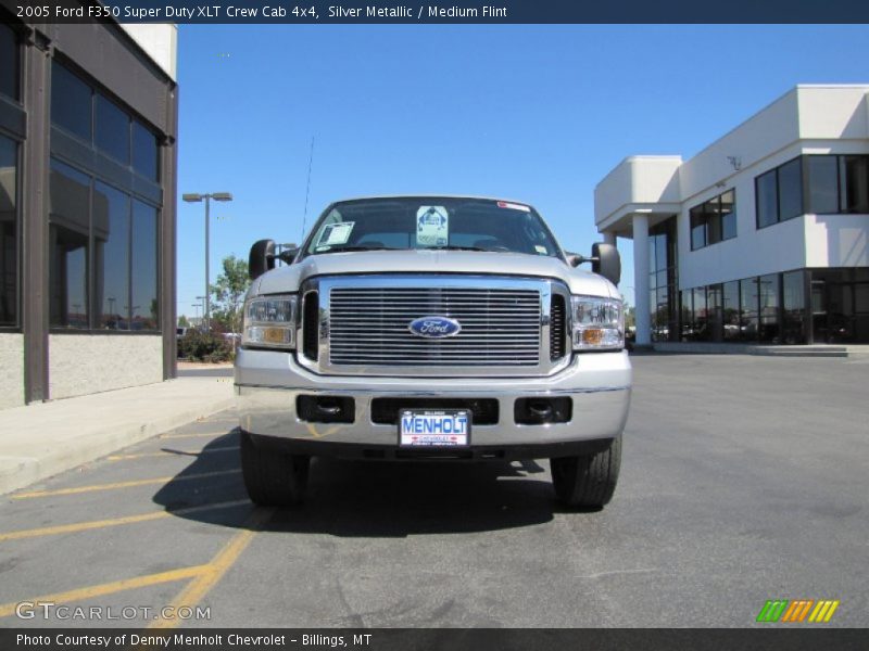 Silver Metallic / Medium Flint 2005 Ford F350 Super Duty XLT Crew Cab 4x4