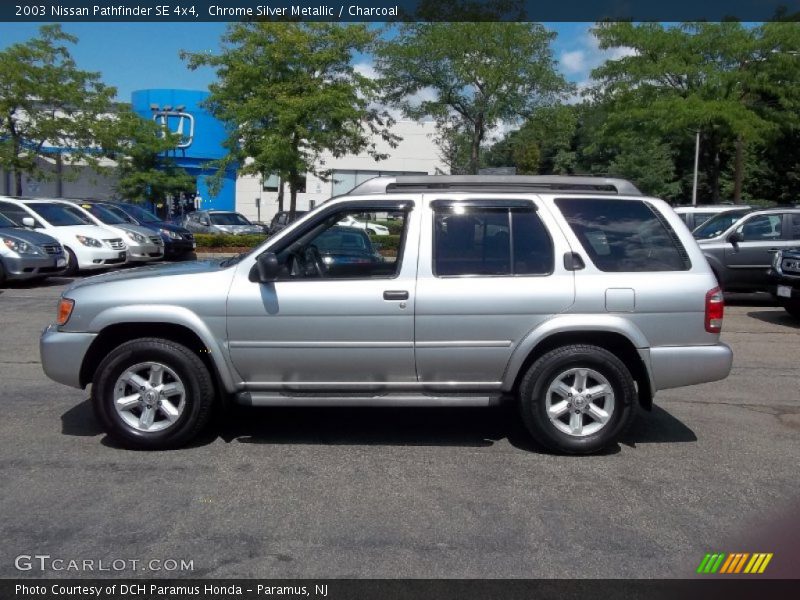 Chrome Silver Metallic / Charcoal 2003 Nissan Pathfinder SE 4x4