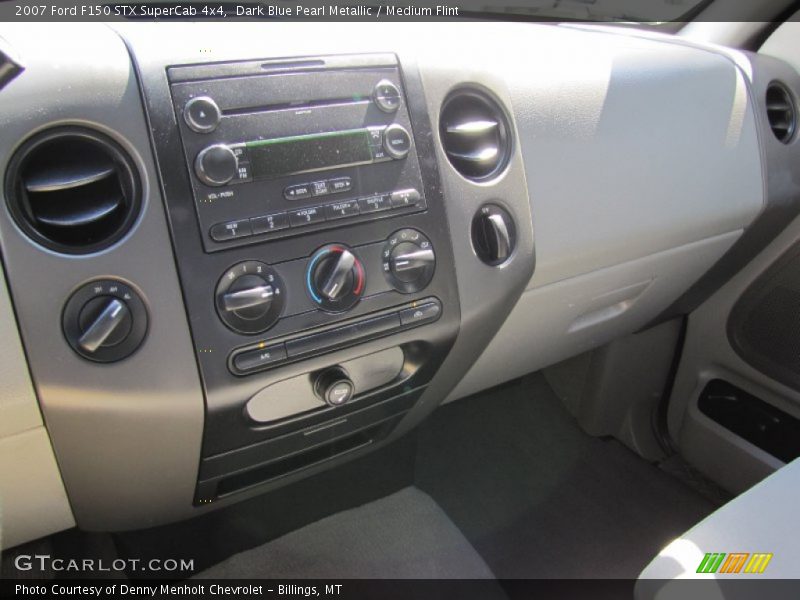 Dark Blue Pearl Metallic / Medium Flint 2007 Ford F150 STX SuperCab 4x4