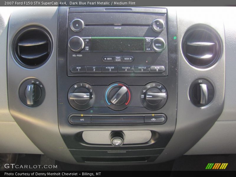 Dark Blue Pearl Metallic / Medium Flint 2007 Ford F150 STX SuperCab 4x4