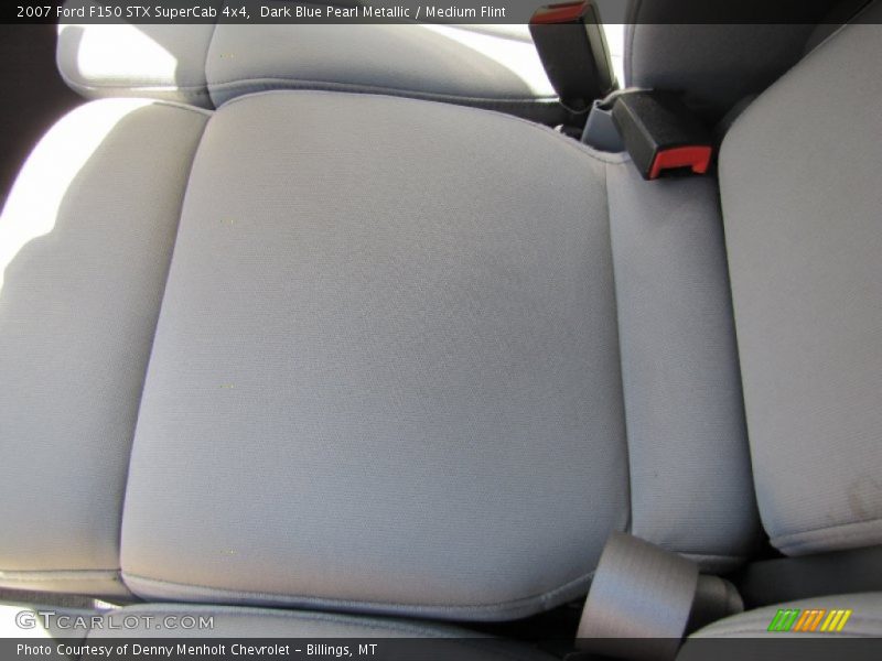 Dark Blue Pearl Metallic / Medium Flint 2007 Ford F150 STX SuperCab 4x4
