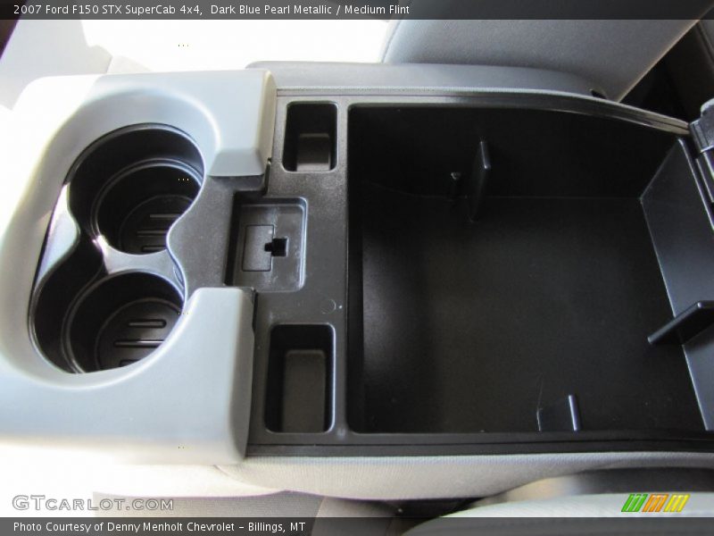 Dark Blue Pearl Metallic / Medium Flint 2007 Ford F150 STX SuperCab 4x4
