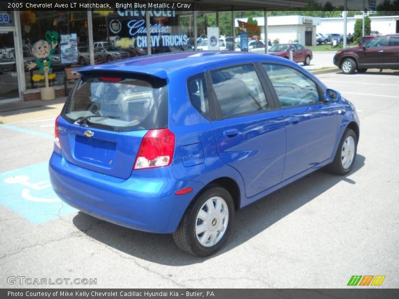 Bright Blue Metallic / Gray 2005 Chevrolet Aveo LT Hatchback