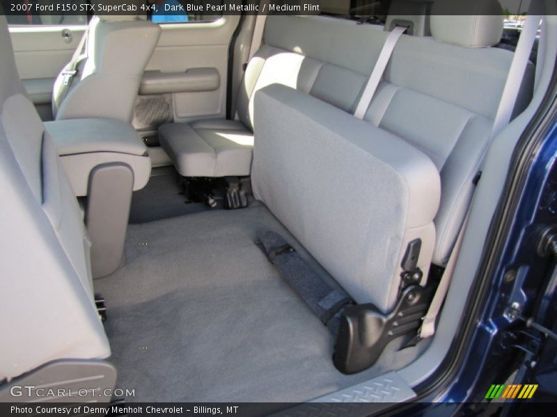 Dark Blue Pearl Metallic / Medium Flint 2007 Ford F150 STX SuperCab 4x4