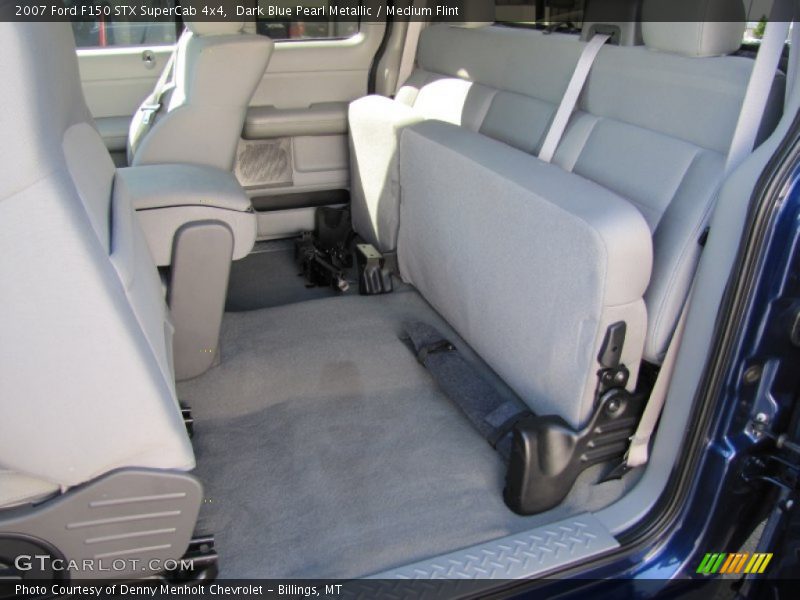 Dark Blue Pearl Metallic / Medium Flint 2007 Ford F150 STX SuperCab 4x4