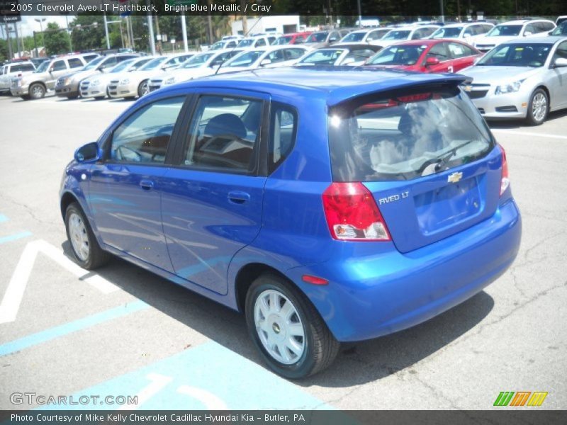 Bright Blue Metallic / Gray 2005 Chevrolet Aveo LT Hatchback