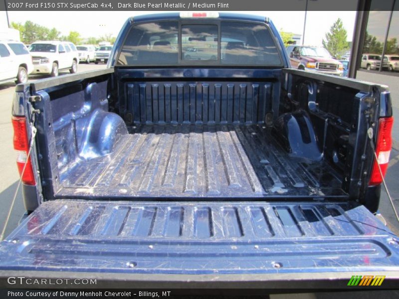 Dark Blue Pearl Metallic / Medium Flint 2007 Ford F150 STX SuperCab 4x4