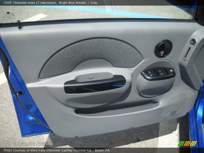 Bright Blue Metallic / Gray 2005 Chevrolet Aveo LT Hatchback
