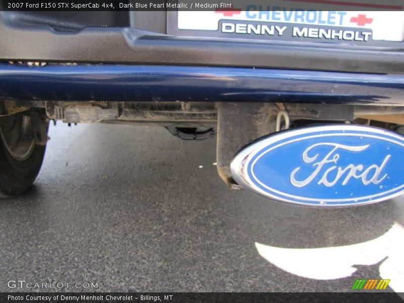 Dark Blue Pearl Metallic / Medium Flint 2007 Ford F150 STX SuperCab 4x4